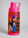 Cute Kids Water Bottle | 10oz Reusable Bottle | Pink Lid