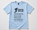 Fiera Definition Tee | Funny Latina & Boricua Graphic Shirt