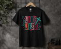 Love Like Jesus Christian Graphic T-Shirt | Faith Based Tee | Black Gildan Cotton Shirt