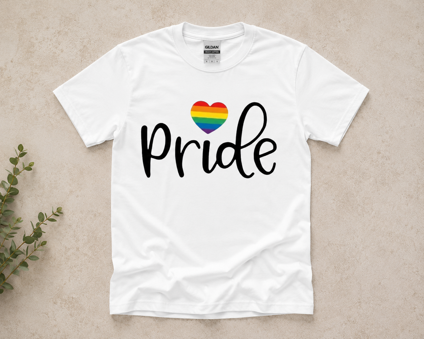Pride Rainbow Heart™ | LGBTQ+ Unisex Graphic T-Shirt