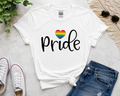 Pride Rainbow Heart™ | LGBTQ+ Unisex Graphic T-Shirt