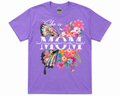 She Is Mom | Inspirational Butterfly Floral Graphic T-Shirt | Unisex Gildan Cotton Tee