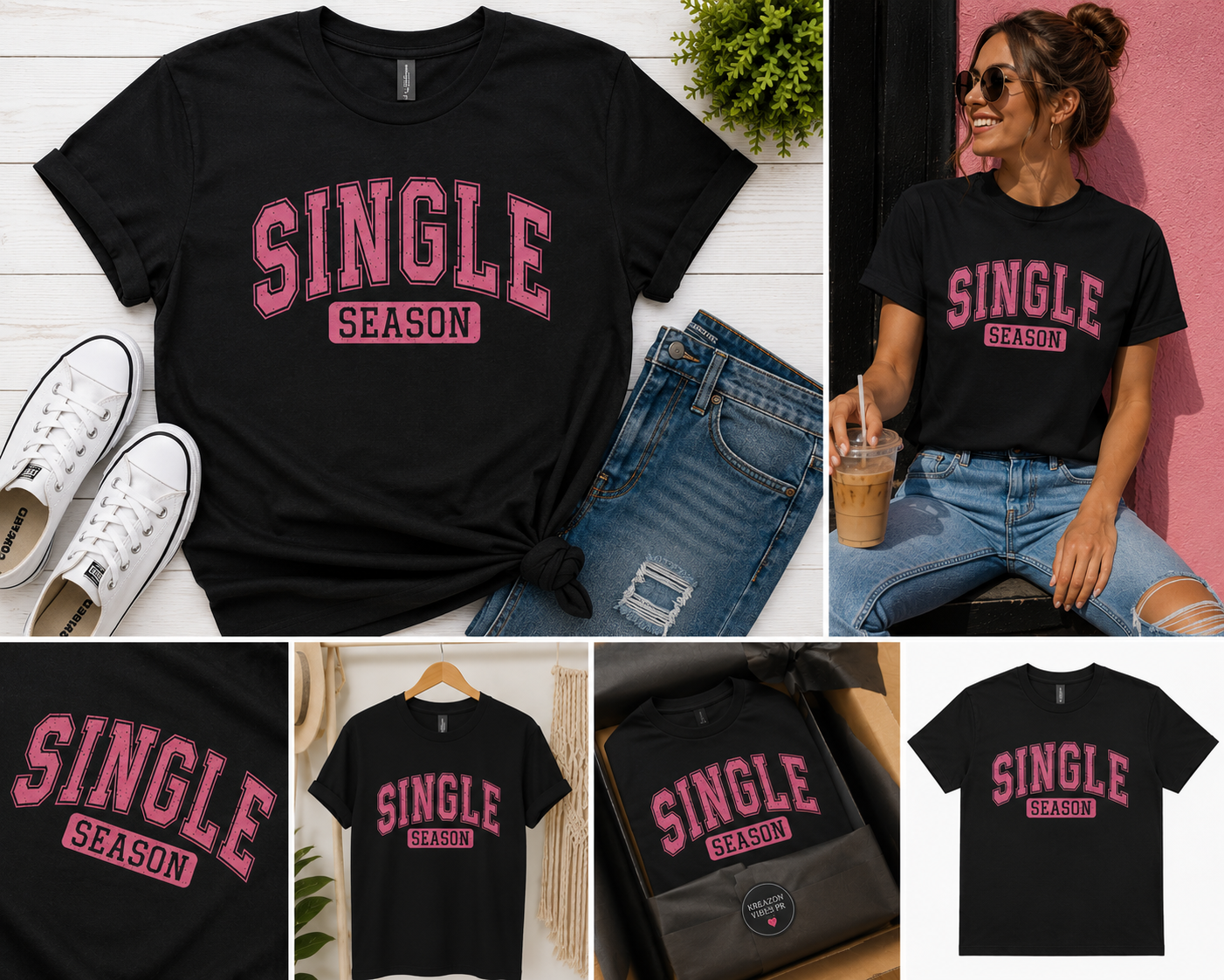 Single Season™ | Funny Single Life Graphic Tee