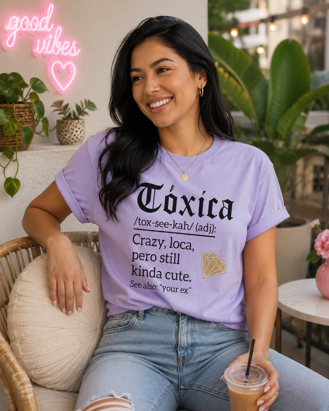 Tóxica Definition Tee | Funny Latina Graphic T-Shirt
